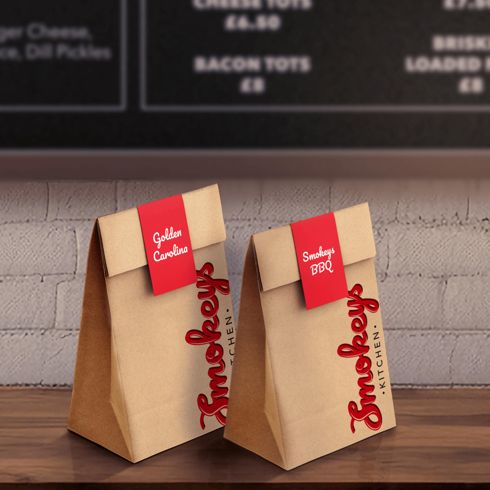 Smokeys Takeaway Bags