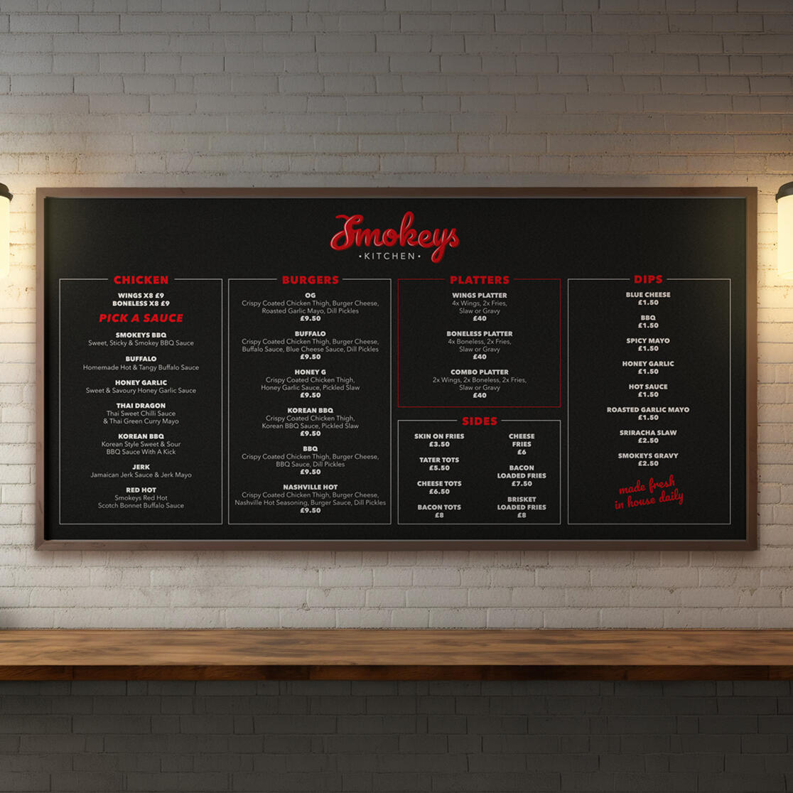 Smokeys Menu Board Smokeys Menu Board
